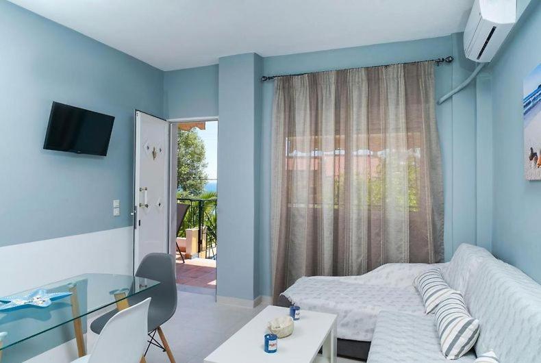 Golden Beach Maisonettes Villa Khrysi Ammoudia Eksteriør bilde