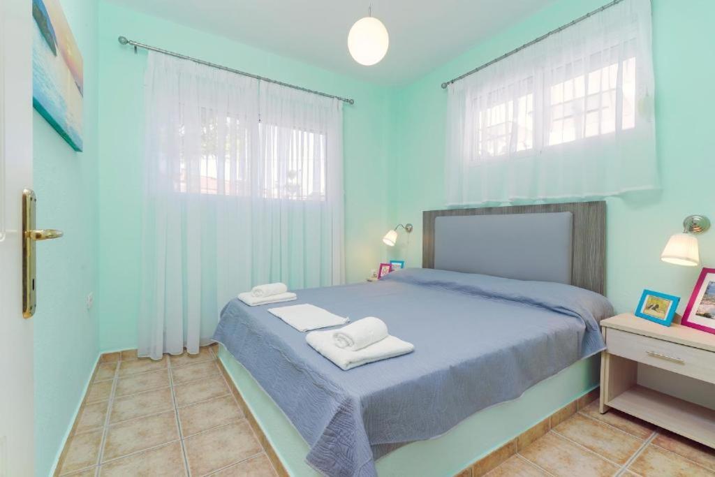 Golden Beach Maisonettes Villa Khrysi Ammoudia Eksteriør bilde