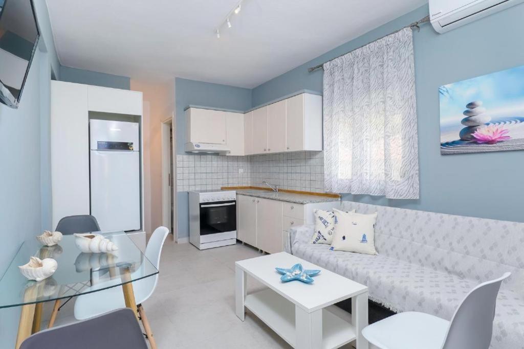 Golden Beach Maisonettes Villa Khrysi Ammoudia Eksteriør bilde