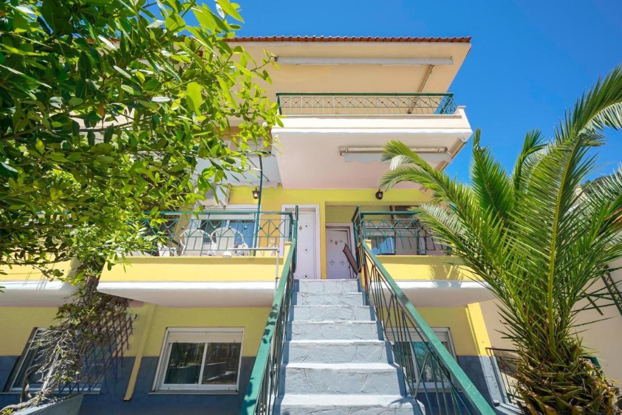 Golden Beach Maisonettes Villa Khrysi Ammoudia Eksteriør bilde